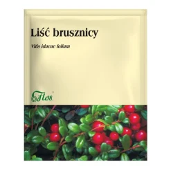 Liść borówki brusznicy, zioło pojedyncze, 50 g (Flos)