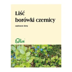 Liść borówki czernicy, zioła do zaparzania, 50 g