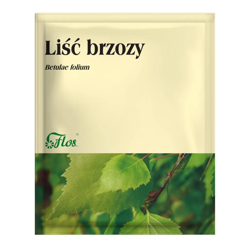 Liść brzozy, zioło pojedyncze, 50 g (Flos)