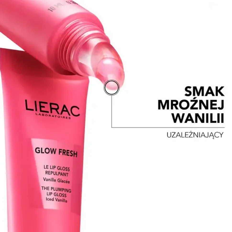 Lierac Glow Fresh, błyszczyk wypełniający, 10 ml