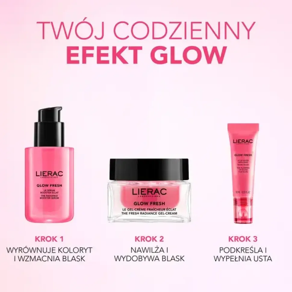 Lierac Glow Fresh, błyszczyk wypełniający, 10 ml