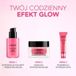 Lierac Glow Fresh, krem-żel rozświetlający do skóry normalnej i mieszanej, 50 ml