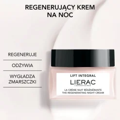 Lierac Lift Integral, krem, regenerujący na noc, 50 ml