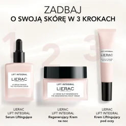 Lierac Lift Integral, krem, regenerujący na noc, 50 ml