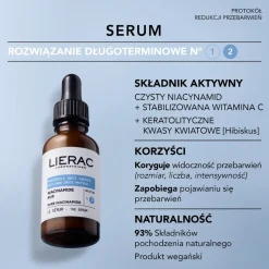 Lierac Protocole, serum redukcja przebarwień, 30 ml