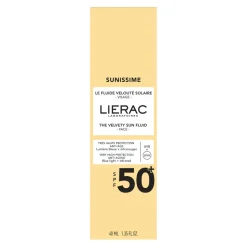 Lierac Sunissime, emulsja ochronna do twarzy i dekoltu, SPF50, 40 ml