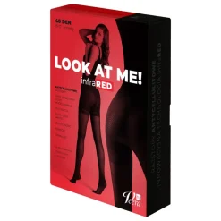 Look At Me! by Veera, rajstopy antycellulitowe, 40 DEN, kolor cielisty, rozmiar L