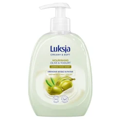 Luksja Creamy & Soft, odżywcze mydło w płynie, Oliwka i Jogurt, 500 ml