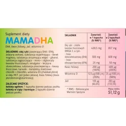 MamaDHA, kapsułki, 60 szt.