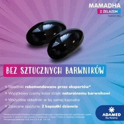 MamaDHA z Żelazem, kapsułki, 60 szt.