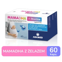 MamaDHA z Żelazem, kapsułki, 60 szt.