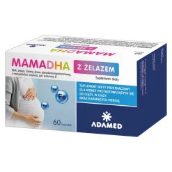 MamaDHA z Żelazem, kapsułki, 60 szt.