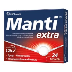 Manti Extra, tabletki do rozgryzania i żucia, 24 szt.
