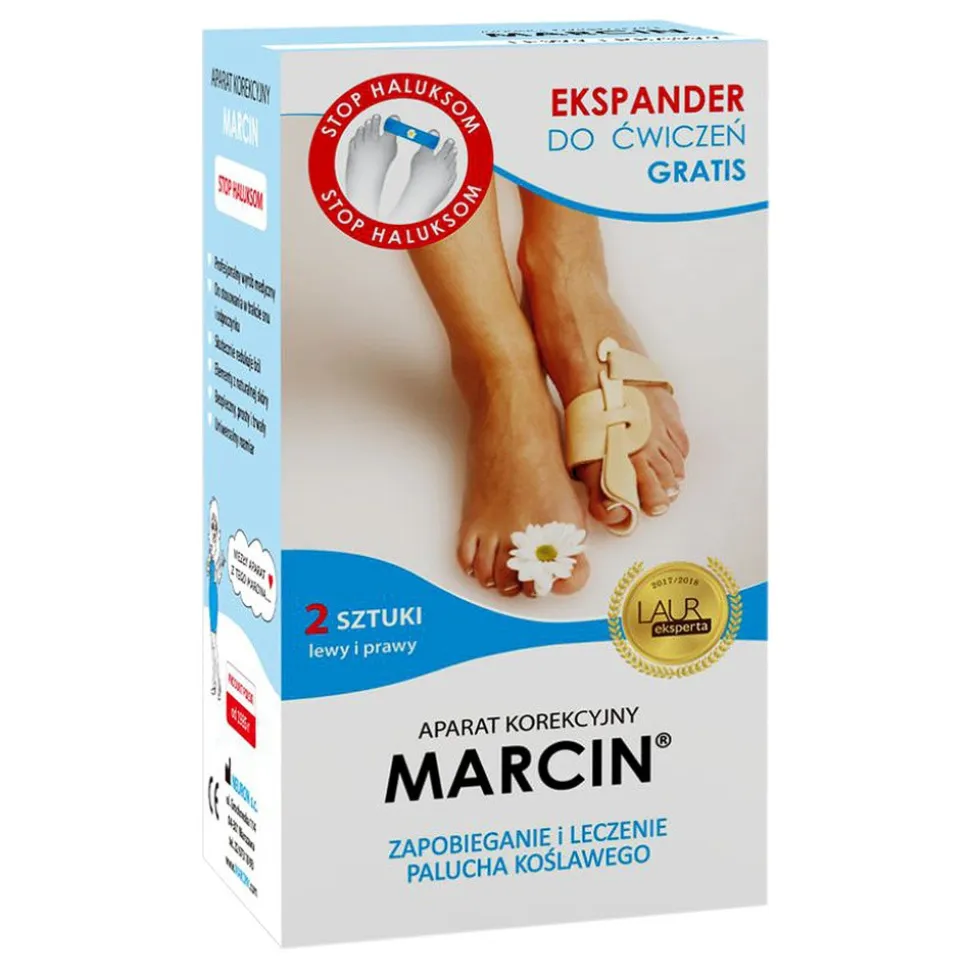 Marcin, aparat korekcyjny na haluksy, 1 zestaw