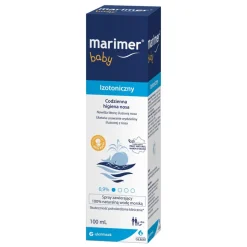 Marimer baby, spray do nosa, roztwór naturalnej wody morskiej,100 ml