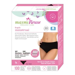 Masmi, majtki menstruacyjne, rozmiar M, 94-102 cm, 1 szt.