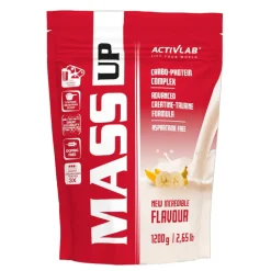 MASS UP Activlab Pharma, smak bananowy, proszek, 1200 g