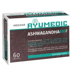 Medifar Ayumedic Ashwagandha, kapsułki, 60 szt.