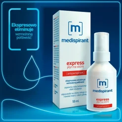 Medispirant express, płyn na skórę, 50 ml