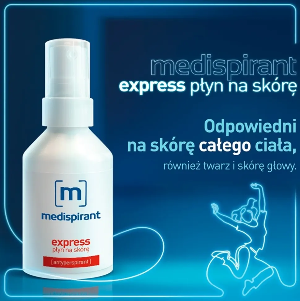 Medispirant express, płyn na skórę, 50 ml