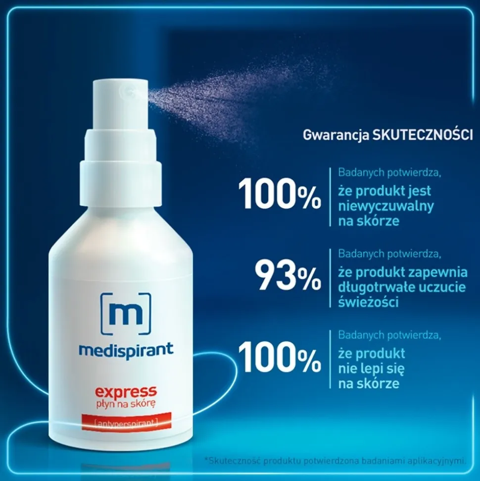 Medispirant express, płyn na skórę, 50 ml