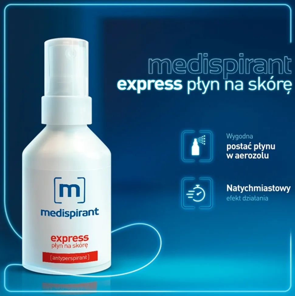 Medispirant express, płyn na skórę, 50 ml