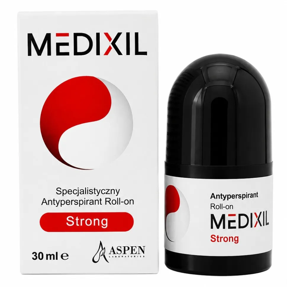 Medixil Strong, specjalistyczny antyperspirant, roll-on, 30 ml