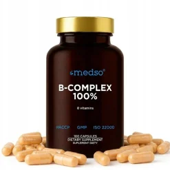 Medso B-Complex 100%, kapsułki, 100 szt.