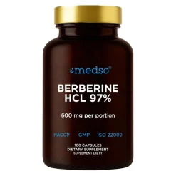 Medso Berberine HCL 97%, kapsułki, 100 szt.