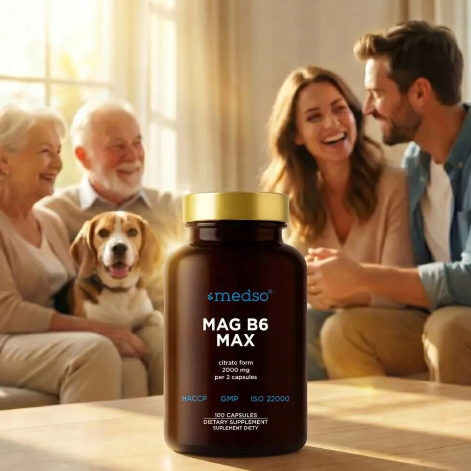 Medso Mag B6 Max, kapsułki, 100 szt.