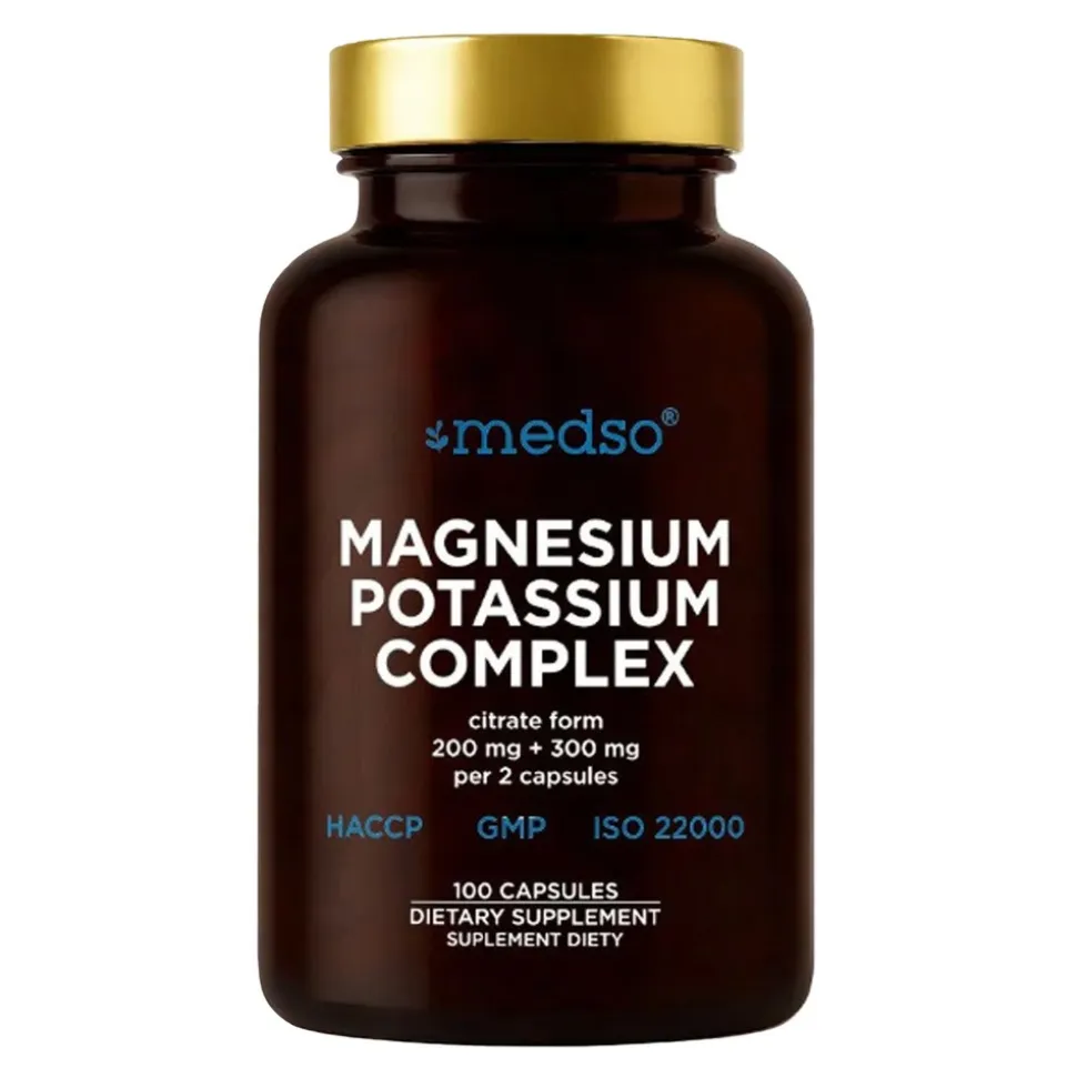 Medso Magnesium Potassium Complex, kapsułki twarde, 100 szt.