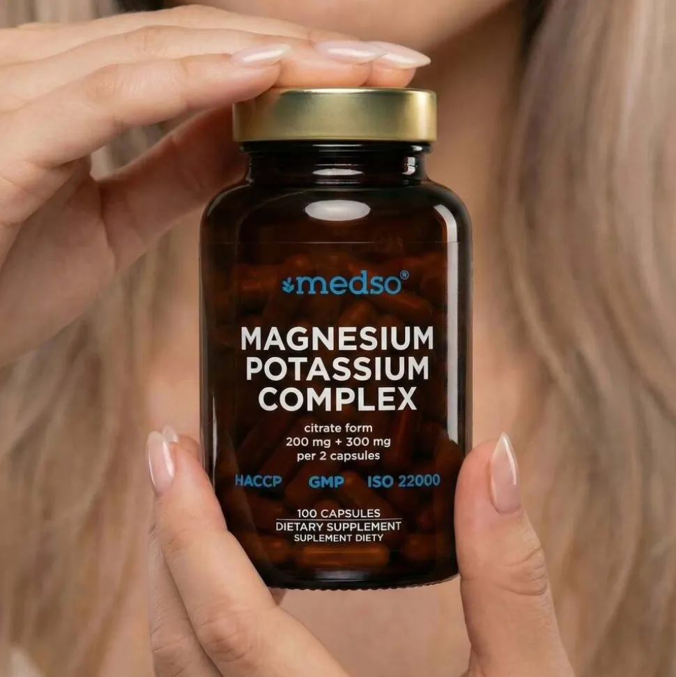 Medso Magnesium Potassium Complex, kapsułki twarde, 100 szt.