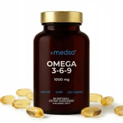 Medso Omega 3-6-9 1000 mg, kapsułki miękkie, 80 szt.
