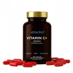 Medso Vitamin C+ 1000 mg, kapsułki twarde, 100 szt.