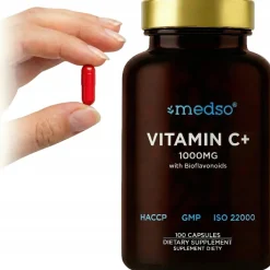 Medso Vitamin C+ 1000 mg, kapsułki twarde, 100 szt.