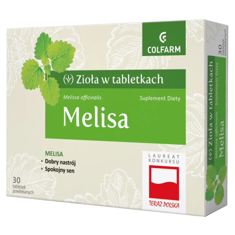 Melisa, tabletki powlekane, 30 szt.