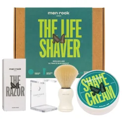 Men Rock Classic Shaving Gift Set Sicilian Lime, zestaw upominkowy do golenia, 1 szt.