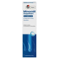 Minoxidil Doppelherz Dla mężczyzn, 50mg/g, piana na skórę, 60g