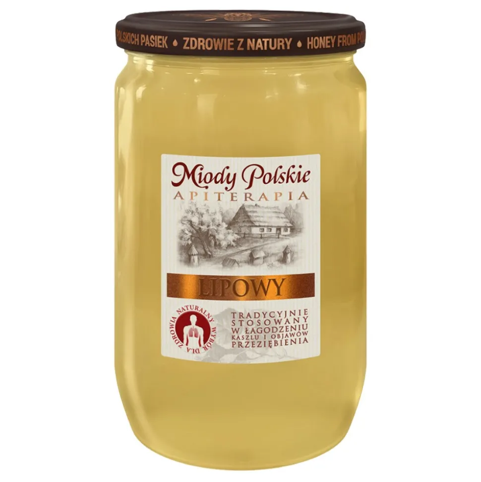 Miody Polskie, miód lipowy, 950 g