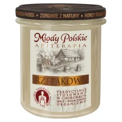 Miody Polskie, miód nektarowy rzepakowy, 400 g