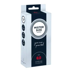 Mister Size, prezerwatywy, 60 mm, 10 szt.