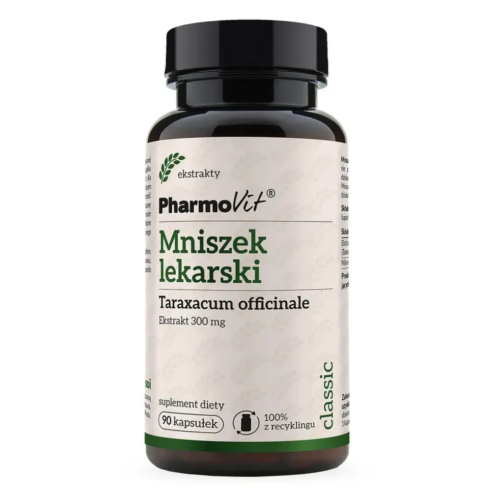 Mniszek lekarski, kapsułki, 90 szt.