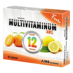 Multivitaminum AMS Forte, tabletki, 30 szt.
