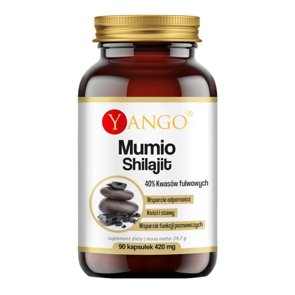 Mumio Shilajit, kapsułki, 90 szt.