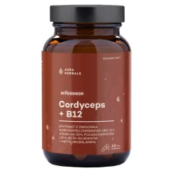 Mycodrop Cordyceps + B12, kapsułki, 60 szt.
