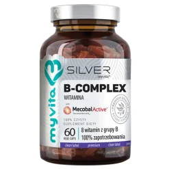 MyVita Silver B-Complex 100%, kapsułki, 60 szt.