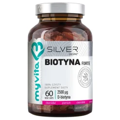 MyVita Silver Biotyna Forte 2500 µg, kapsułki, 60 szt.