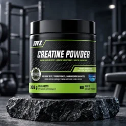 MZ Creatine Powder, proszek, smak słodkie winogrono, 300 g
