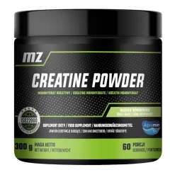 MZ Creatine Powder, proszek, smak słodkie winogrono, 300 g