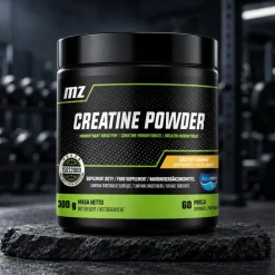MZ Creatine Powder, proszek, smak soczysty ananas, 300 g